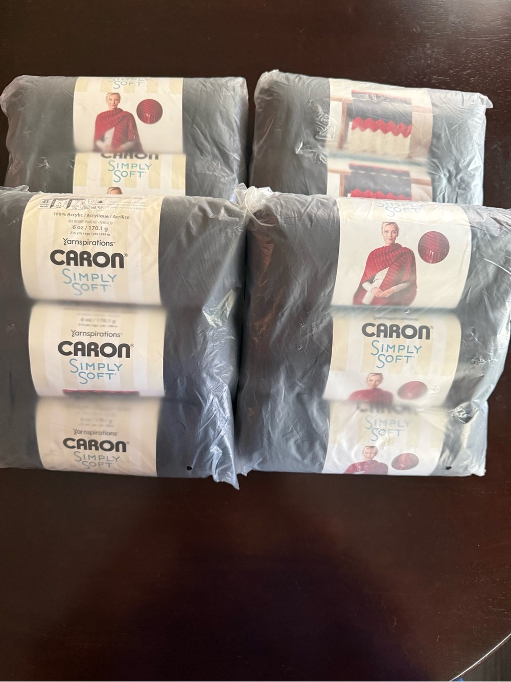 Caron Simply Soft Yarn - Black
